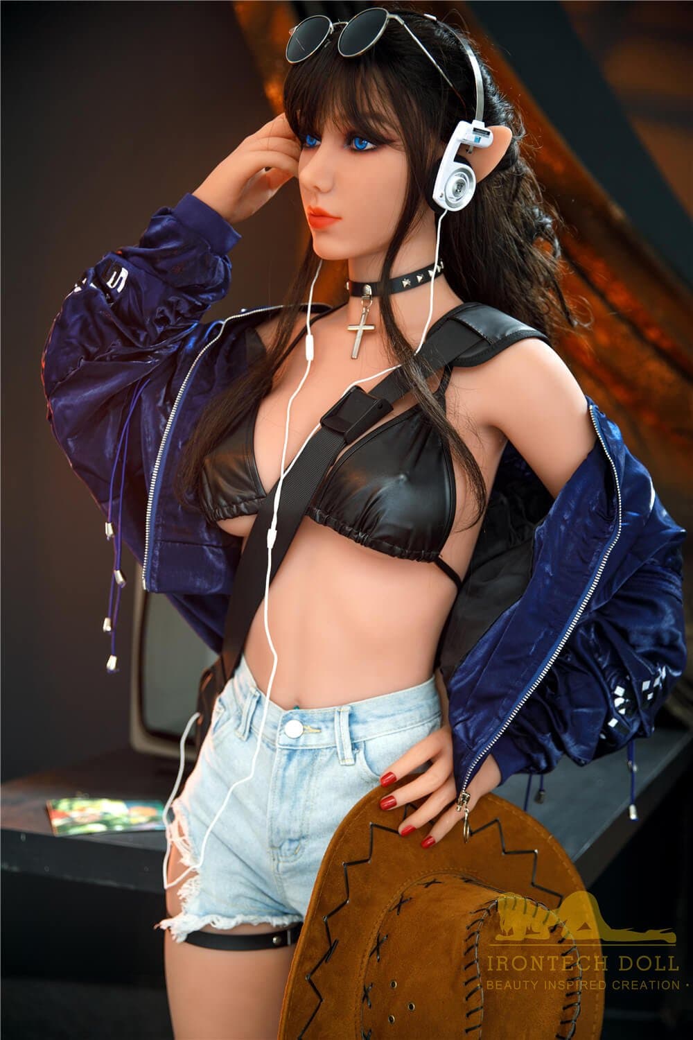 167cm Asian TPE Elf Sex Doll Scarlet Irontech Doll