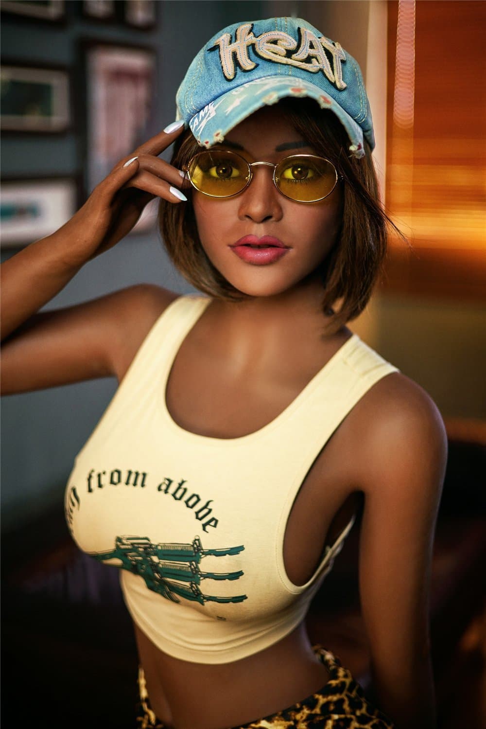Ebony Sex Doll 164cm Plus Rachel