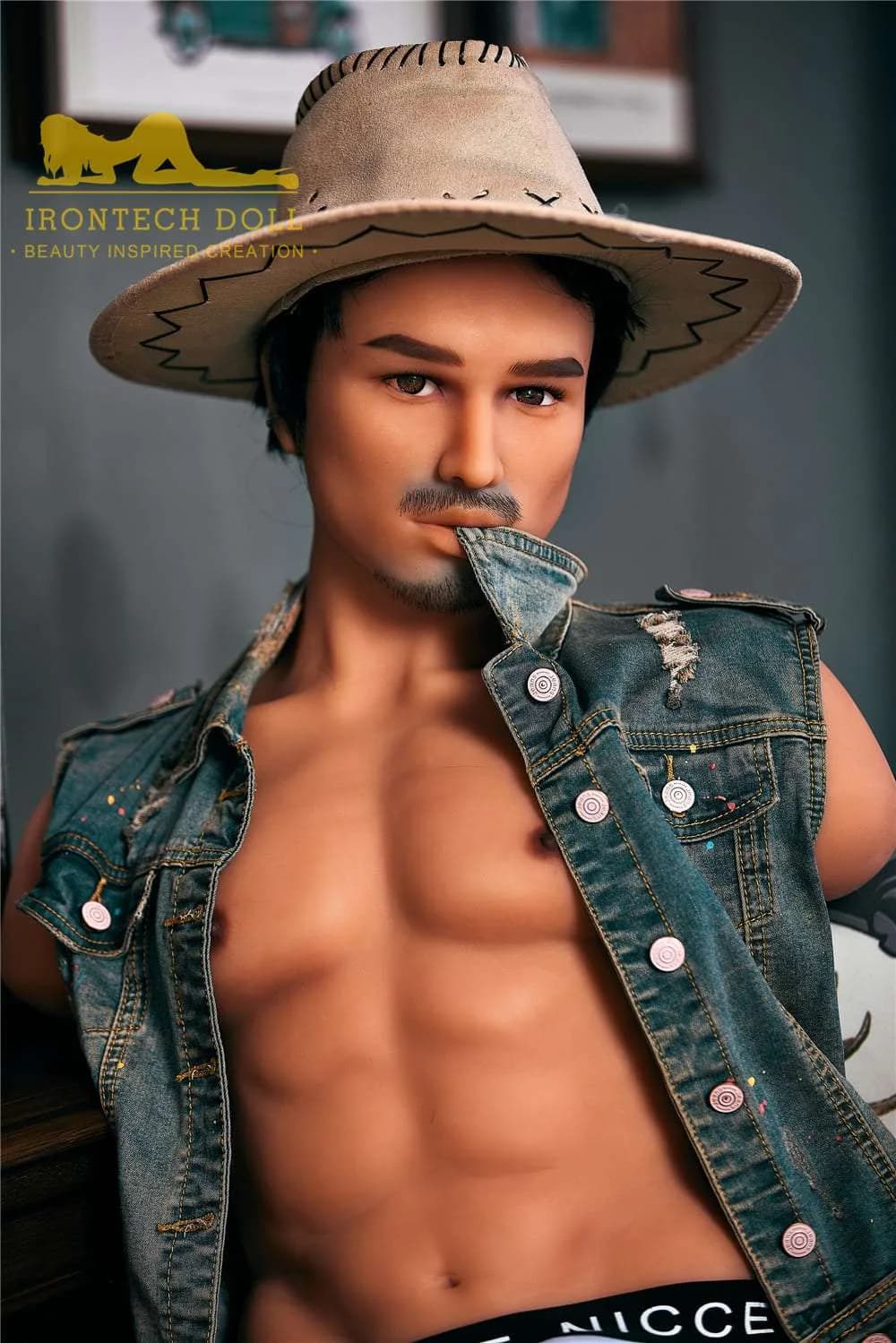 Male Torso Sex Doll TPE Kevin Tanned