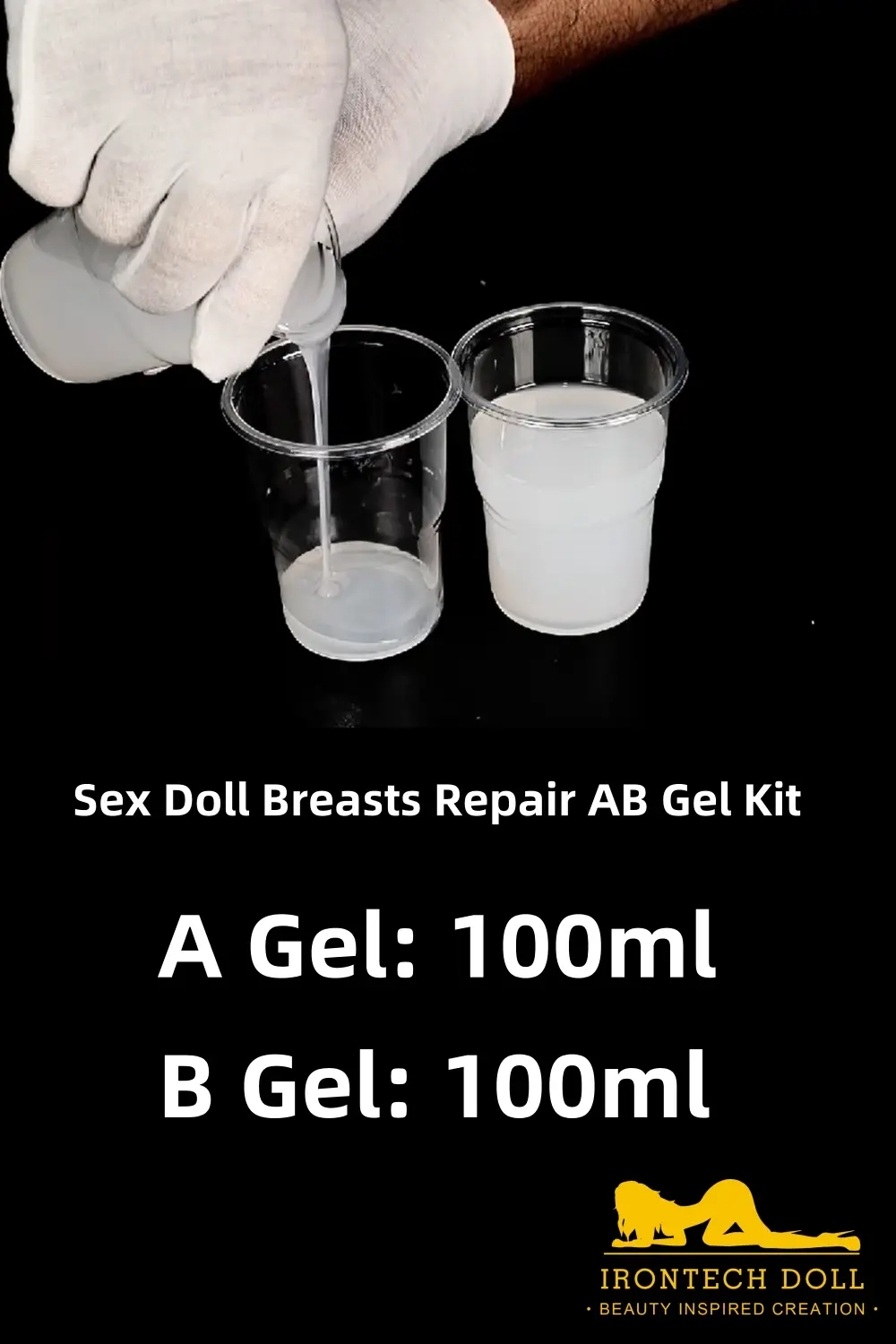 Deflated Breasts Repair AB Gel | Sex Doll Repair
