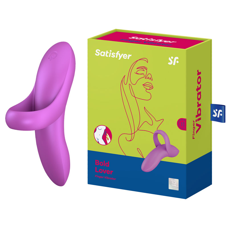 Dark Pink USB Rechargeable Finger Stimulator