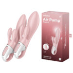 Pink USB Rechargeable Inflatable Rabbit Vibrator