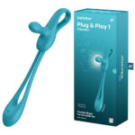 Blue USB Rechargeable Couples Stimulator