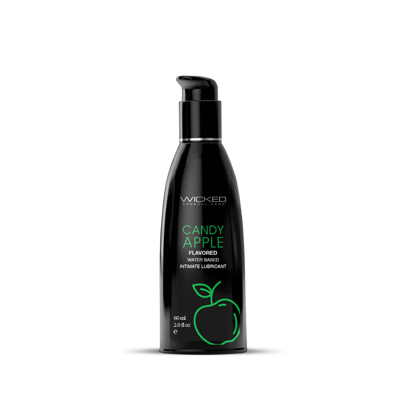 Candy Apple Flavoured Water Based Lubricant - 60 ml (2 oz) Bottle