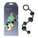 Black 16.5 cm Anal Beads