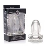 Clear Large Hollow Anal Plug