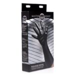 Black Textured Fisting Glove