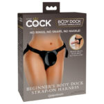 Black Adjustable Strap-On Harness (No probe included)