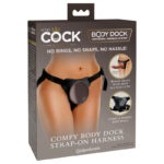 Black Adjustable Strap-On Harness (No Probe Included)