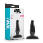 Black 12 cm Butt Plug