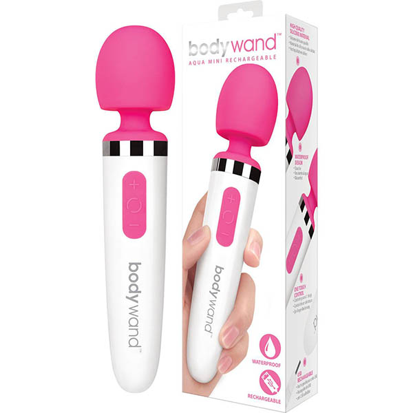 Pink/White USB Rechargeable Massager Wand