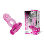Pink USB Rechargeable Vibrating Cock Ring