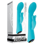 Blue 21.3 cm (8.4'') USB Rechargeable Rabbit Vibrator