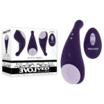Purple USB Rechargeable Panty Vibrator with Remote Control