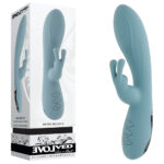 Baby Blue 20.1 cm USB Rechargeable Rabbit Vibrator
