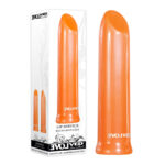 Orange 10 cm USB Rechargeable Lipstick Vibrator