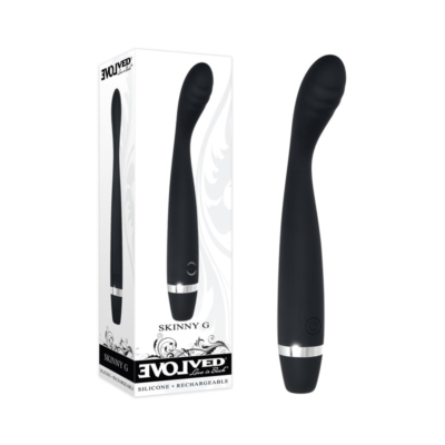 Black 17.8 cm USB Rechargeable Vibrator