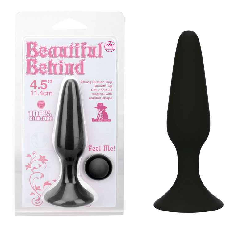 Black 11.5 cm Butt Plug