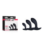 Black Butt Plugs - Set of 3 Sizes