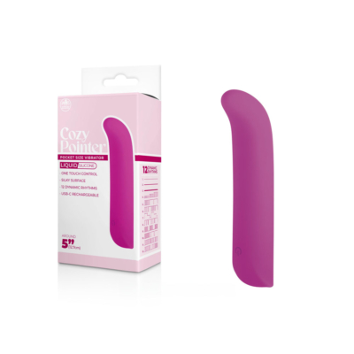 Pink 12.7 cm USB Rechargeable Mini Vibrator