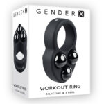 Black Weighted Cock Ring