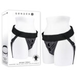 Black Adjustable Strap-On Harness (No Probe Included)