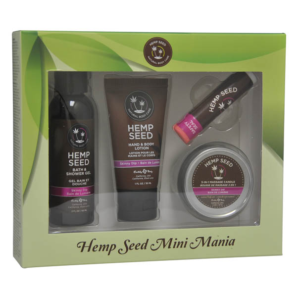 Skinny Dip (Vanilla & Fairy Floss) Scented Lotion Kit - 4 Piece Set