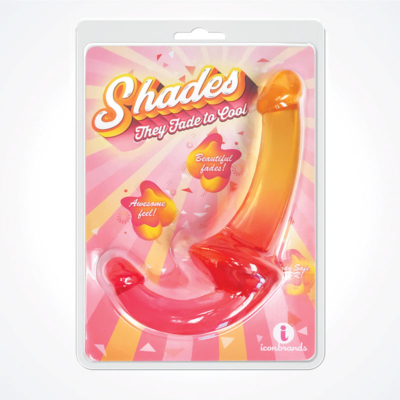 Pink/Orange 24 cm Double Dong