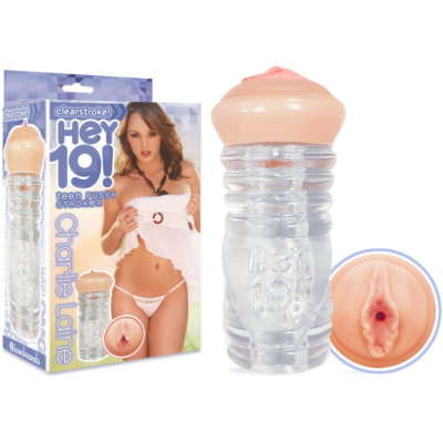Flesh/Clear Teen Vagina Stroker