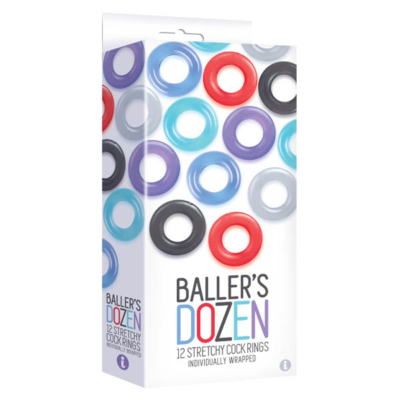 Individually Wrapped Cock Rings - Pack of 12