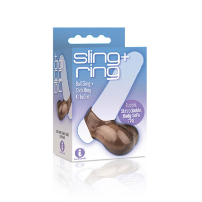 Black Cock & Balls Ring