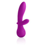 Purple 17.6 cm USB Rechargeable Vibrator