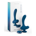 Blue USB Rechargeable Prostate Massager with Remote