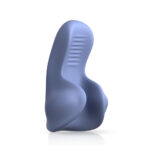 Blue USB Rechargeable Vibrating Stroker