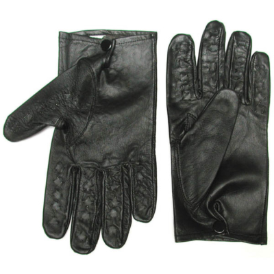 Black Small Spiked Gloves