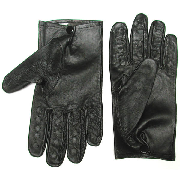 Black Small Spiked Gloves