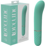 Green 12 cm USB Rechargeable Vibrator
