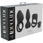 Black USB Rechargeable Male Kit - 3 Piece Set