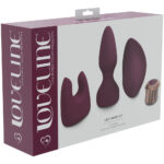 Burgundy USB Rechargeable Kit - 3 Piece Set