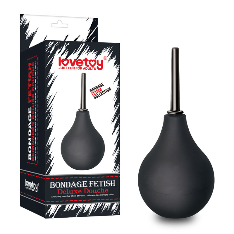 Black Unisex Round Douche - 160 ml capacity