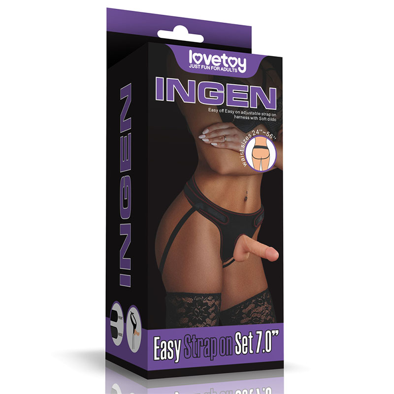 Flesh 17.8 cm (7'') Strap-On