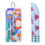 Light Blue 12 cm USB Rechargeable Bullet