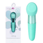 Teal 13.3 cm USB Rechargeable Vibrator