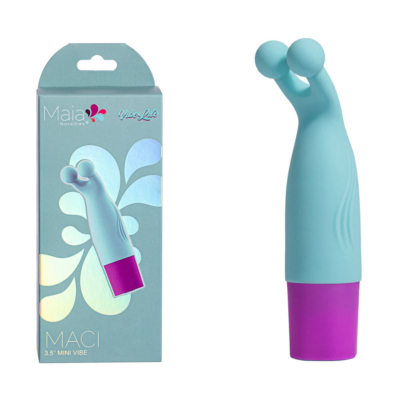 Light Blue 8.9 cm USB Rechargeable Bullet