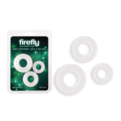 Glow in Dark Cock Rings - Set of 3 Sizes