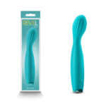 Teal 17.3 cm USB Rechargeable Vibrator