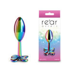 Multicoloured 9.2 cm Metallic Butt Plug