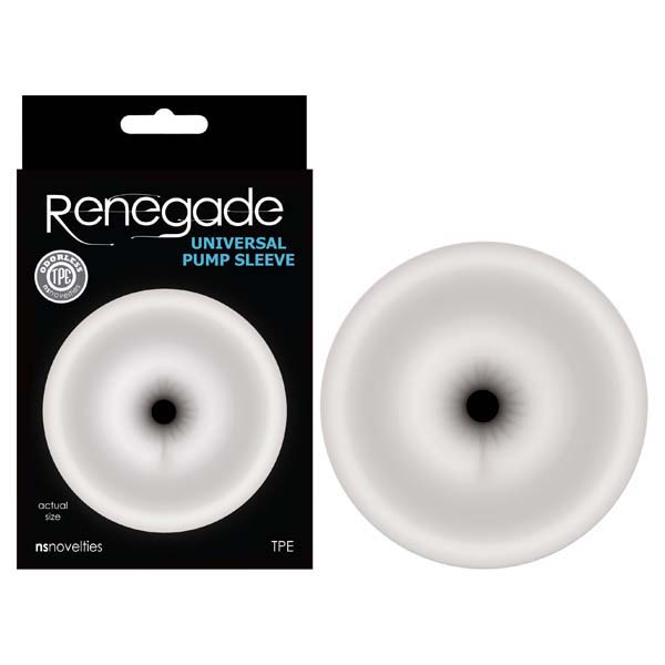 Clear Ass-Shaped Penis Pump Sleeve
