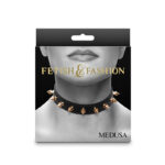 Black Spiked Collar
