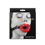 Red Lips Open Mouth Restraint